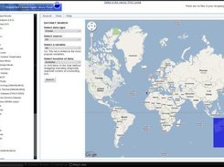 Search datasets by type or by geospatial extent 