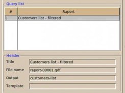 Tpda Qrt - Query list tab Tk