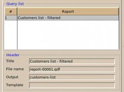 Tpda Qrt - Query list tab Tk