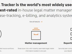 Thomson Reuters Legal Tracker Screenshot 1