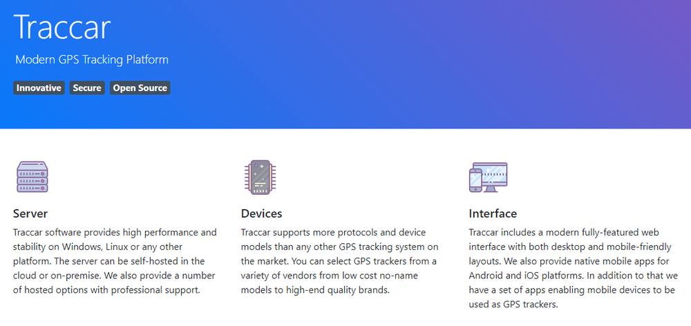 Traccar Screenshot 1
