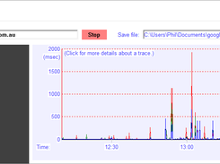 trace time GUI