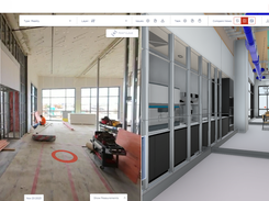 BIM and Reality Comparison - Align BIM automatically with site images and compare reality across different dates and datasets for clear site insights. 