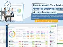 Trackabi is employee monitoring, time tracking, and leave management software leveraging the gamification approach to make dull things fun. 
