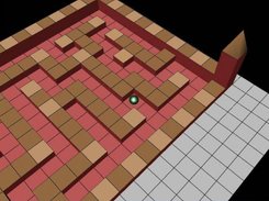 A simple maze level in a set of 6  suitable for children