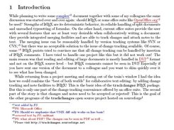 Text with changes made visible using trackchanges.sty