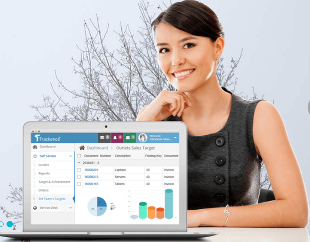 Trackence Screenshot 1