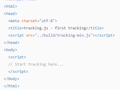 tracking.js Screenshot 1
