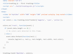 tracking.js Screenshot 3