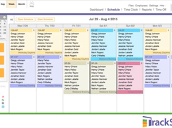 TrackSmart Scheduling-Schedule