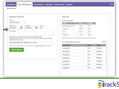 TrackSmart Time & Attendance-RequestTimeOff