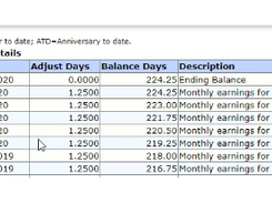 TrackStar PTO Tracking Screenshot 1