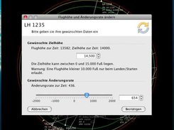 Tracon version 2009-06-04 Program Mode 2 in German