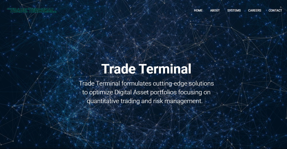 Trade Terminal Screenshot 1