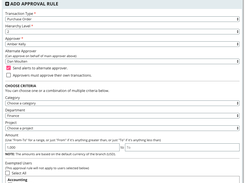 Custom Approval Workflows