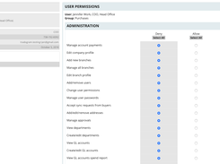 Custom User Permissions