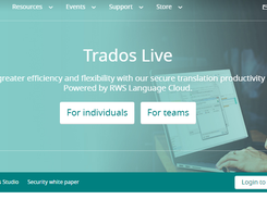 Trados Live Screenshot 1