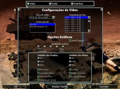 Configurações de Vídeo
