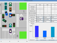 Intersection simulator: screenshot 2