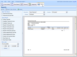 Training Manager-Reports