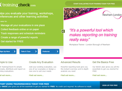 TrainingCheck.com Screenshot 1