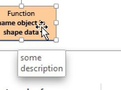 Mouse-Over Object on Diagram Displays Description