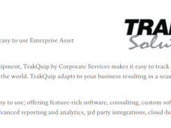 TrakQuip Screenshot 1