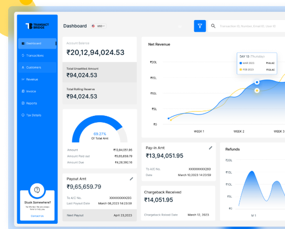 Transact Bridge Screenshot 1