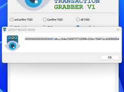 scrap latest block hash id bitcoin