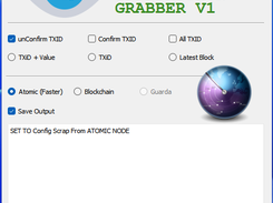 set config for grabbing transactions hash unconfirm from atomic node