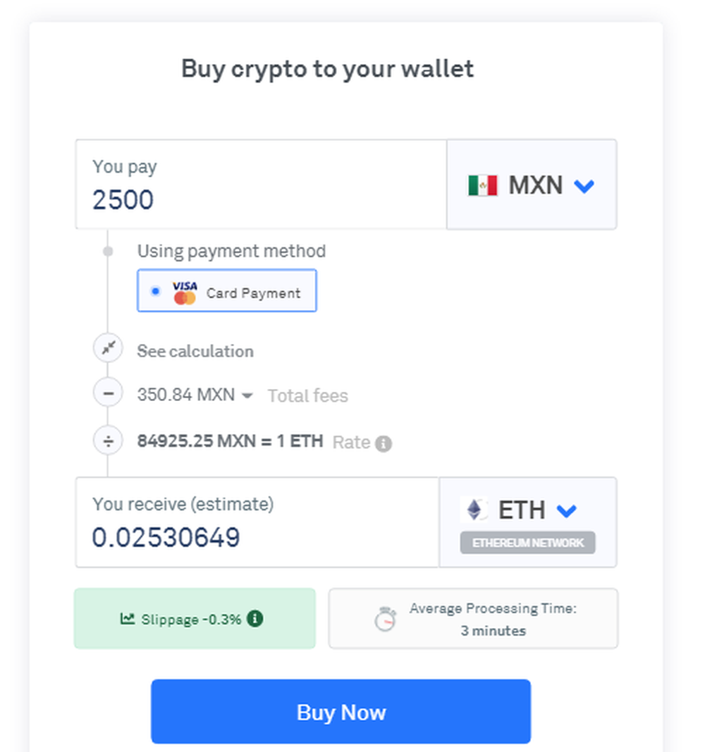 Transak Screenshot 1