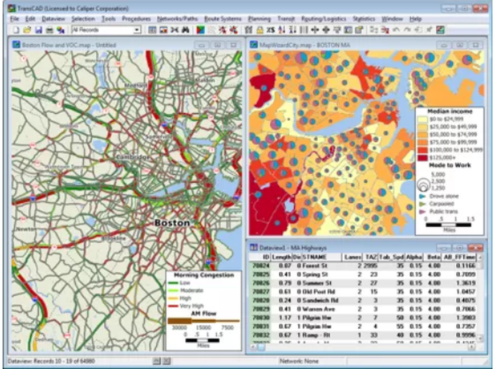 TransCAD Screenshot 1