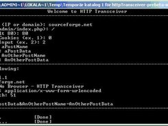 HTTP Transceiver in use.