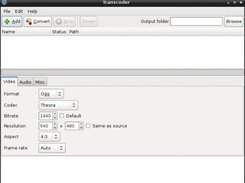 Transcoder Screenshot 1