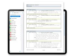 TranscriptPad Screenshot 1