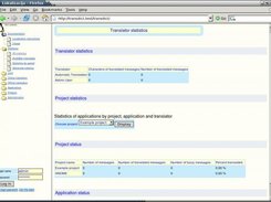 fresh transdict [en] installation: statistcs page