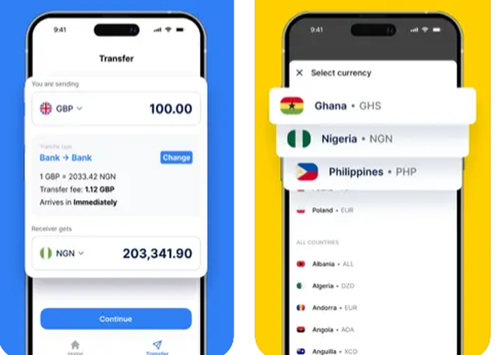 TransferGo Screenshot 1