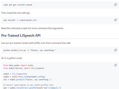 Transformer TTS Screenshot 1