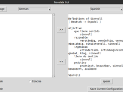 Tick off the consice mode for times when you need a detailed meaning