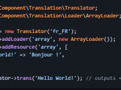 Translation Component Screenshot 1