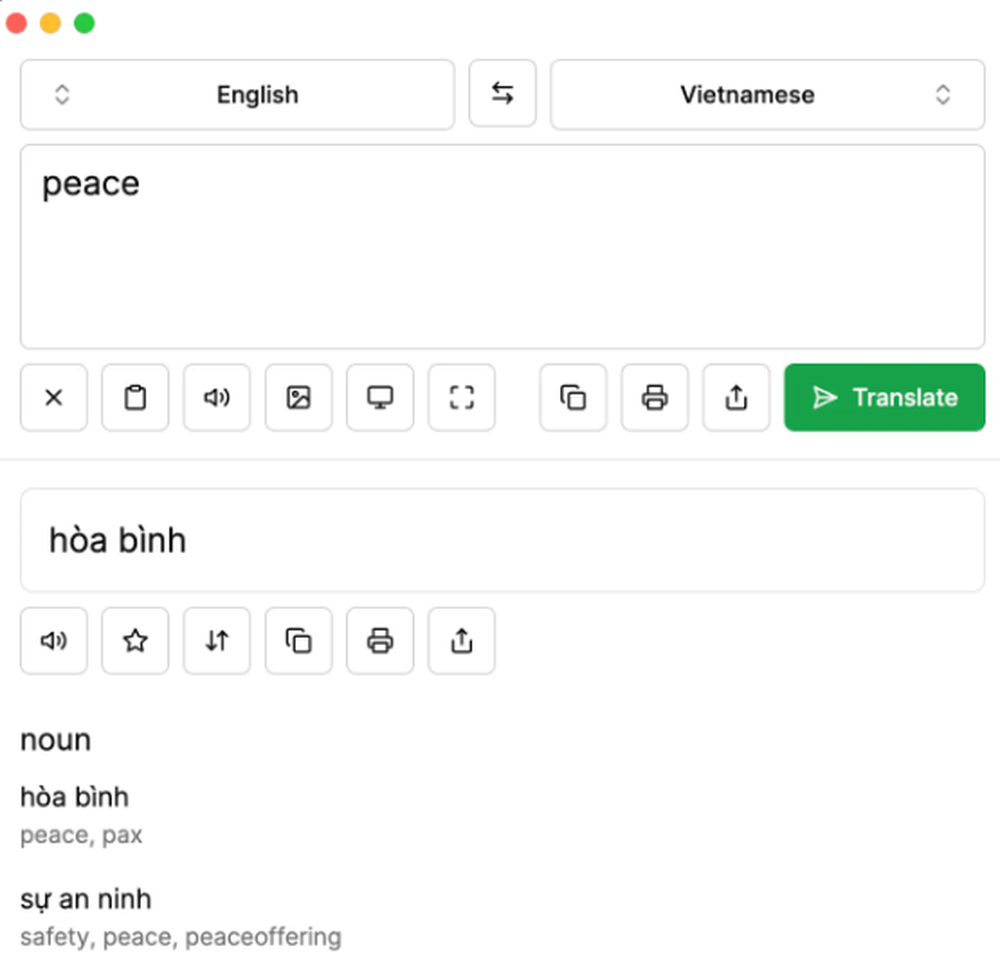 Translatium Screenshot 1