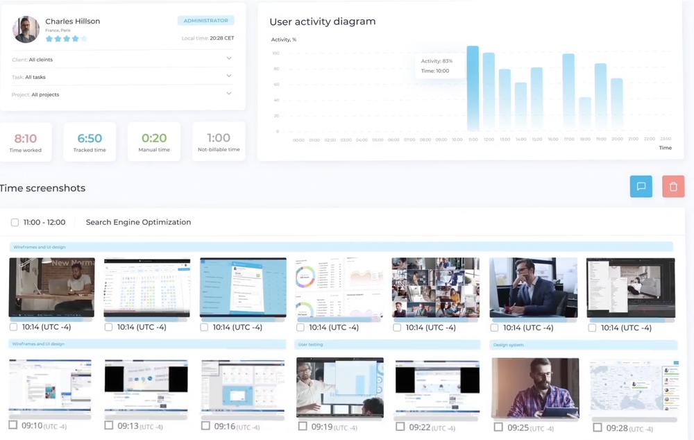 TransparentBusiness Screenshot 1