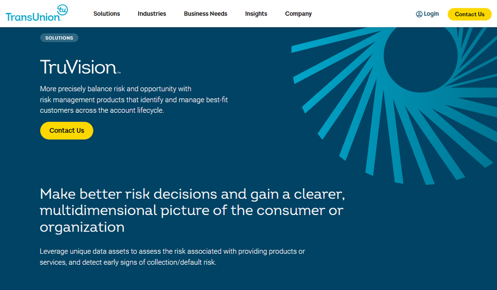 TransUnion TruVision Screenshot 1