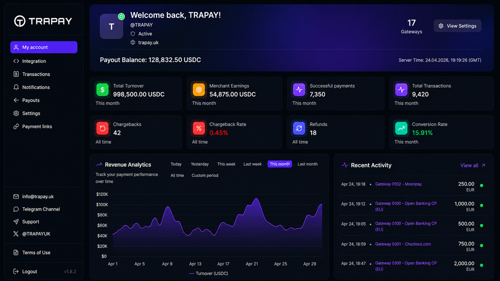 TRAPAY Screenshot 1