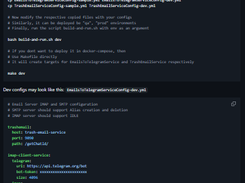 TrashEmail Screenshot 1