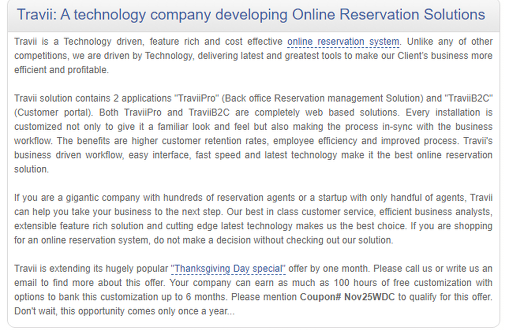 Travii Tour Operator Screenshot 1