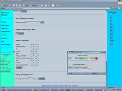 Admin page.  Triage is configurable. Messages and symbol key