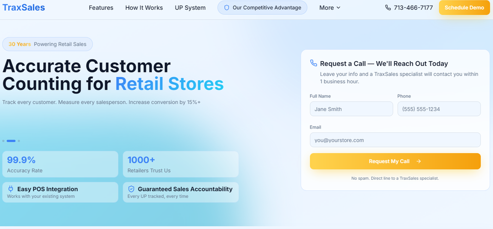 TraxSales Screenshot 1