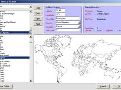 TrayAdhan - Location selection