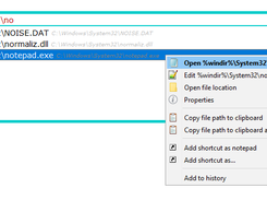 Find any file in your file system very quickly (powerful autocompletion, environment vars solving, etc)